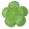 Resin Cabochons, No Hole Headwear & Costume Accessory, Flower, About 17mm in diameter, Sold by Bag