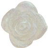 Resin Cabochons, No Hole Headwear & Costume Accessory, Flower, About 23mm in diameter, Sold by Bag