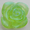 Resin Cabochons, No Hole Headwear & Costume Accessory, Flower, About 23mm in diameter, Sold by Bag