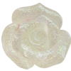 Resin Cabochons, No Hole Headwear & Costume Accessory, Flower, About 19mm in diameter, Sold by Bag