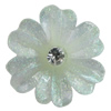 Resin Cabochons, No Hole Headwear & Costume Accessory, Flower, About 20mm in diameter, Sold by Bag