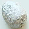 Crapy Exterior Acrylic Beads，Tube, Bead：42x28mm，Thickness：20mm，Hole:about 2mm，Sold by Bag