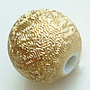 Crapy Exterior Acrylic Beads，Round, Bead：10mm in diameter，Hole:about 2mm，Sold by Bag