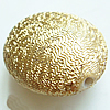 Crapy Exterior Acrylic Beads，Flat Round, Bead：24x20mm，Thickness：12mm，Hole:about 2mm，Sold by Bag