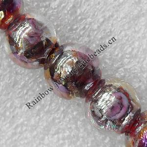 Lampwork Beads, Round 12mm Hole:About 1.5mm, Sold by PC