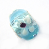 European Style Lampwork Beads With 925 sterling silver Core, 10x14mm Hole:About 5mm, Sold by PC