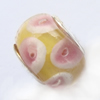 European Style Lampwork Beads With 925 sterling silver Core, 10x14mm Hole:About 5mm, Sold by PC