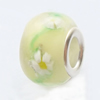 European Style Lampwork Beads With 925 sterling silver Core, 10x14mm Hole:About 5mm, Sold by PC