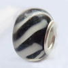 European Style Lampwork Beads With 925 sterling silver Core, 10x14mm Hole:About 5mm, Sold by PC