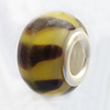European Style Lampwork Beads With 925 sterling silver Core, 10x14mm Hole:About 5mm, Sold by PC