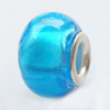 European Style Lampwork Beads With 925 sterling silver Core, 10x14mm Hole:About 5mm, Sold by PC