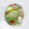 European Style Lampwork Beads With 925 sterling silver Core, 10x14mm Hole:About 5mm, Sold by PC