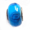 European Style Lampwork Beads With 925 sterling silver Core, 10x14mm Hole:About 5mm, Sold by PC