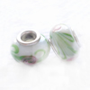 European Style Lampwork Beads With 925 sterling silver Core, 10x14mm Hole:About 5mm, Sold by PC