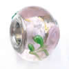 European Style Lampwork Beads With 925 sterling silver Core, 10x14mm Hole:About 5mm, Sold by PC