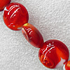 Lampwork Beads, Flat Round 20mm Hole:About 1.5mm, Sold by PC