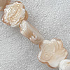 Lampwork Beads, Flower 25mm Hole:About 1.5mm, Sold by PC