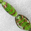 Gold Sand Lampwork Beads, Horse Eye 25mm Hole: About 1.5mm, Sold by PC