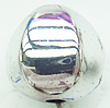 Painted Acrylic Beads, Lustrous, Round, 13x13mm, Hole:About 2mm, Sold by PC