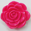 Resin Cabochons, No Hole Headwear & Costume Accessory, Flower, About 42mm in diameter, Sold by Bag