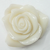 Resin Cabochons, No Hole Headwear & Costume Accessory, Flower, About 43mm in diameter, Sold by Bag