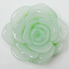 Resin Cabochons, No Hole Headwear & Costume Accessory, Flower, About 42mm in diameter, Sold by Bag
