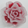 Resin Cabochons, No Hole Headwear & Costume Accessory, Flower, About 42x40mm in diameter, Sold by Bag