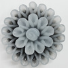 Resin Cabochons, No Hole Headwear & Costume Accessory, Flower, About 40mm in diameter, Sold by Bag