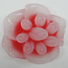 Resin Cabochons, No Hole Headwear & Costume Accessory, Flower, About 40x39mm in diameter, Sold by Bag