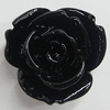 Resin Cabochons, No Hole Headwear & Costume Accessory, Flower, About 19mm in diameter, Sold by Bag