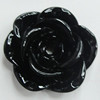 Resin Cabochons, With Hole Headwear & Costume Accessory, Flower, About 19mm in diameter, Sold by Bag