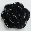 Resin Cabochons, With Hole Headwear & Costume Accessory, Flower, About 19mm in diameter, Sold by Bag