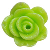 Resin Cabochons, With Hole Headwear & Costume Accessory, Flower, About 20mm in diameter, Sold by Bag