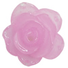 Resin Cabochons, NO Hole Headwear & Costume Accessory, Flower, About 20mm in diameter, Sold by Bag