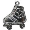 Zinc Alloy Jewelry Findings, Christmas Charm/Pendant, 27x22mm Hole:2mm, Sold by Bag	