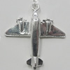 Pendant Zinc Alloy Jewelry Findings Lead-free, Plane 28x26mm Hole:2mm, Sold by Bag