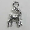Pendant Zinc Alloy Jewelry Findings Lead-free, Animal 21x12mm Hole:2mm, Sold by Bag