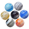 Lampwork Beads, Mix Color Round 12mm Hole:About 1.5mm, Sold by Group 
