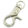 Key Swivel Clasps, Alloy, Platinum Color, about 43x21mm, Sold by bag
