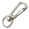 Key Swivel Clasps, Alloy, Platinum Color, about 34x13mm, Sold by bag
