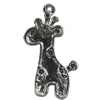 Pendant Setting Zinc Alloy Jewelry Findings Lead-free, Animal 29x18mm Hole:1.5mm, Sold by Bag