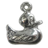 Pendant Zinc Alloy Jewelry Findings Lead-free, Animal 19x16mm Hole:2.5mm, Sold by Bag