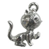 Pendant Zinc Alloy Jewelry Findings Lead-free, Animal 19x15mm Hole:1.5mm, Sold by Bag