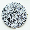 Painted (spray-paint) Acrylic Beads, Flat round, 50x6mm, Hole:Approx 2mm, Sold by Bag