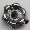 Spacer Zinc Alloy Jewelry Findings Lead-free, 6mm Hole:1mm, Sold by Bag