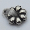 Spacer Zinc Alloy Jewelry Findings Lead-free, 6x2mm Hole:1mm, Sold by Bag
