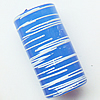 Drawbench Translucent Acrylic Beads, Tube, 29x15mm, Hole:Approx 4mm, Sold by Bag