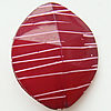 Drawbench Translucent Acrylic Beads, 28x24x13mm, Hole: Approx 2mm, Sold by Bag