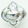 Painted Acrylic Beads, Lustrous, 19x20mm, Hole:About 2mm, Sold by Bag