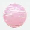 Drawbench Translucent Acrylic Beads, Round, 24mm, Hole: Approx 2mm, Sold by Bag
